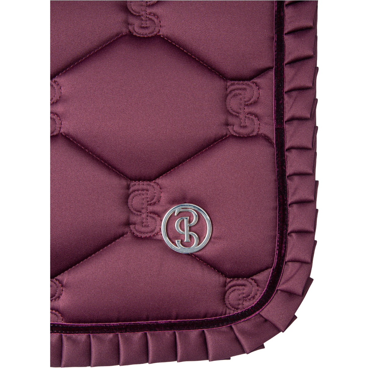 2025 PS Of Sweden Sattel Polster Sprung Rüsche 1110 - 058 - 381 - Plum